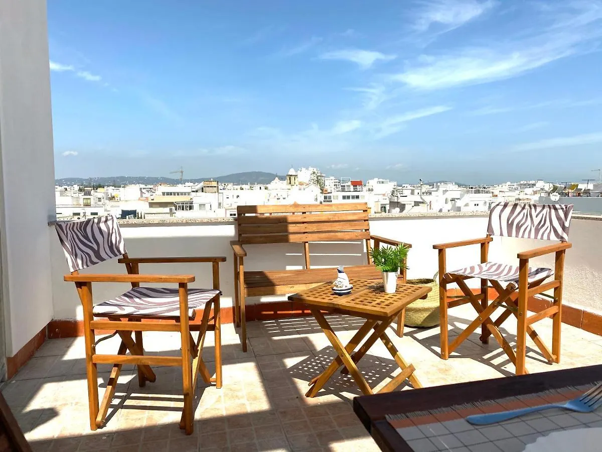 Apartment Rooftop Olhao-Algarve Apartamento Com Terraco Vista Mar